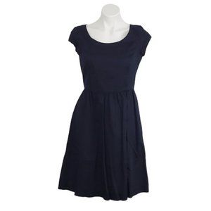 Isaac Mizrahi Retro 50s inspired Dress Navy Size 8